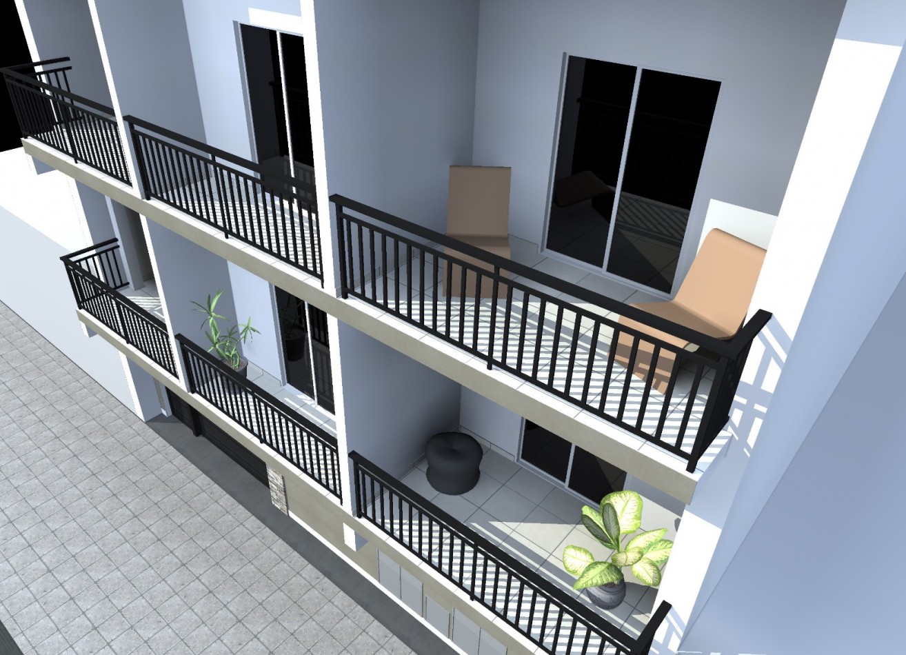 DEPARTAMENTOS A ESTRENAR EN BARRIO 7 DE MARZO, SANTO TOME