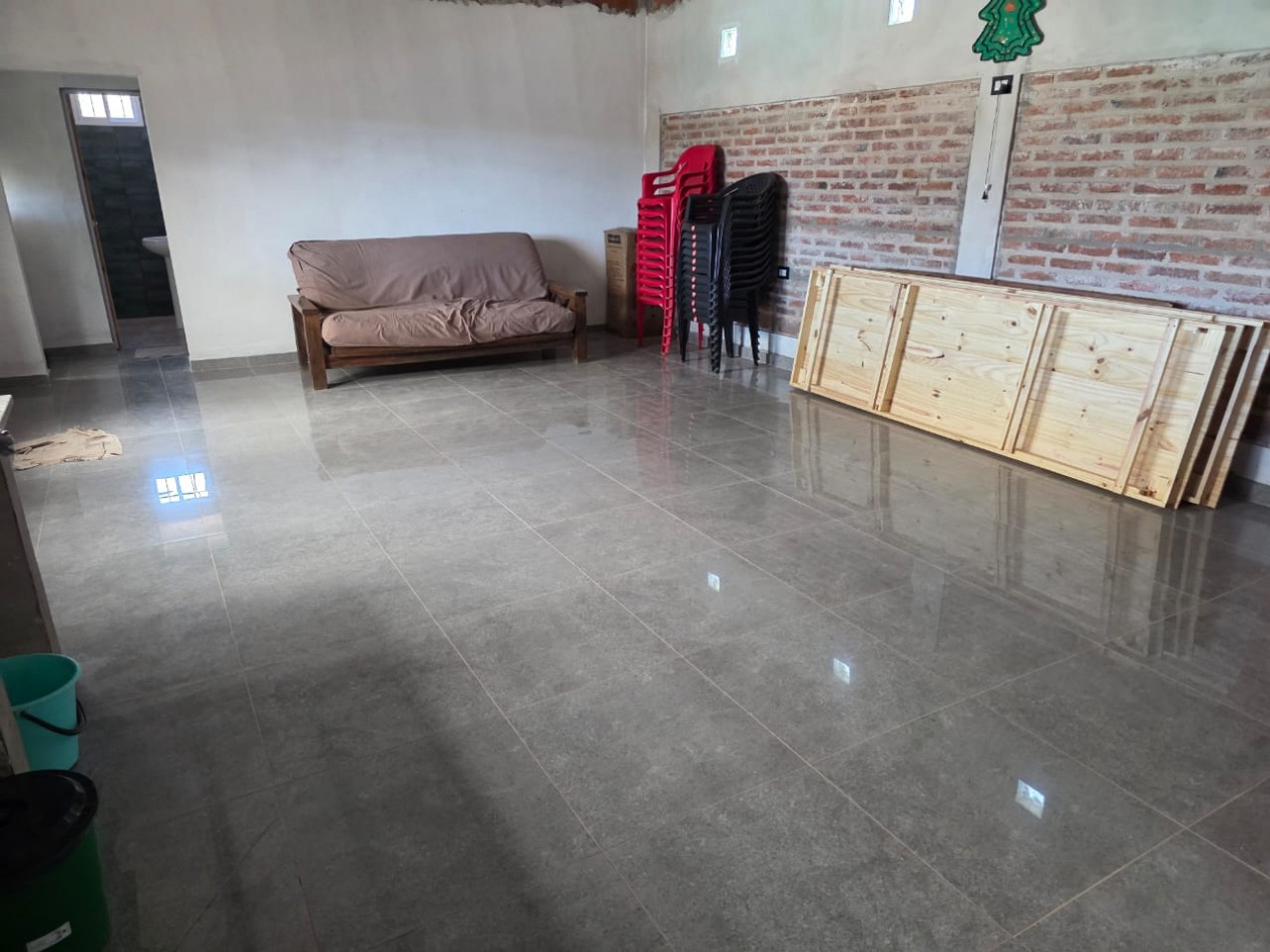 CASA DE 1 DORMITORIO MAS QUINCHO CON PISCINA Y SOLARIUM - RECREO, SANTA FE